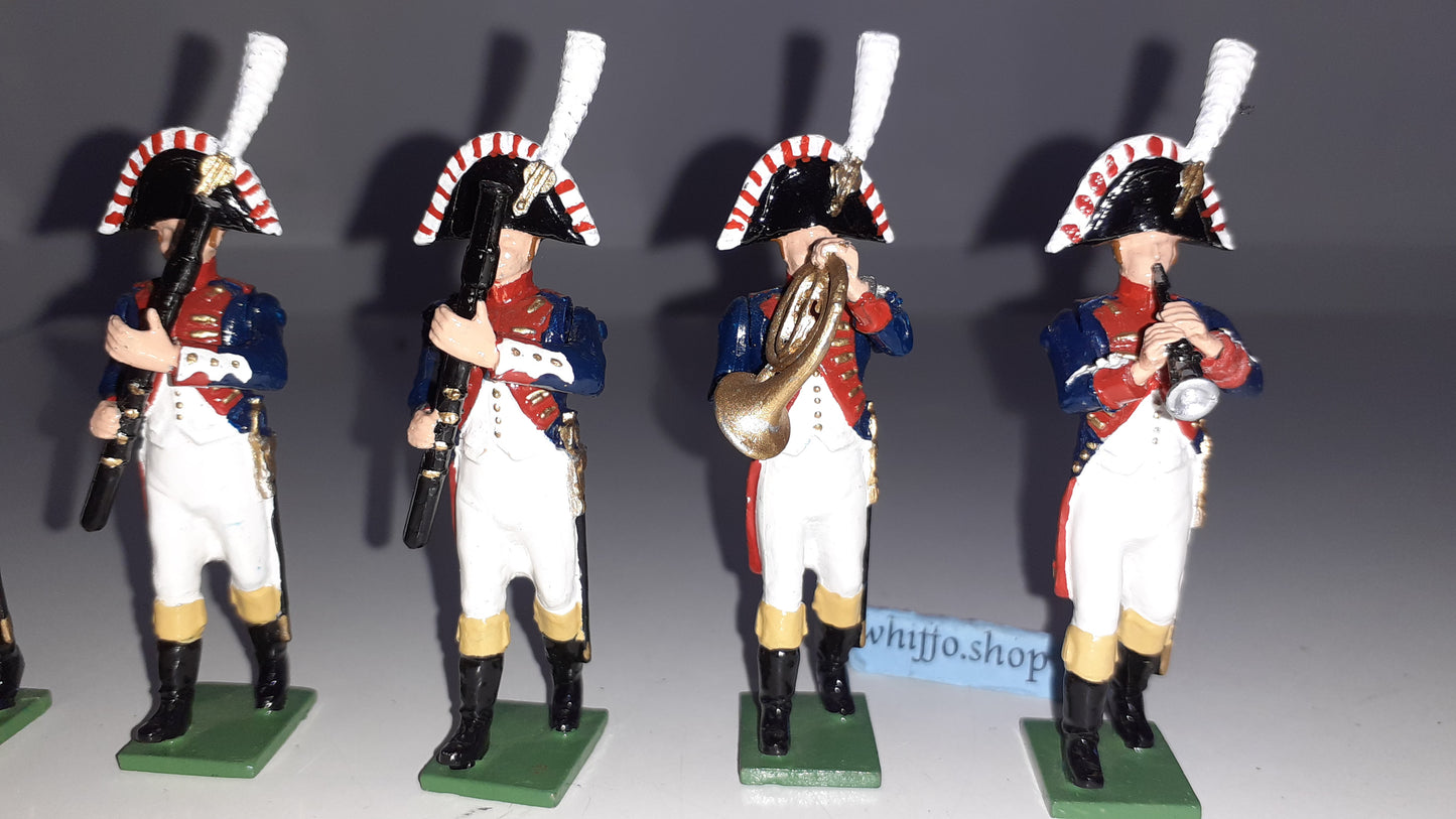Tradition Of London Napoleonic French Band Britains Compatible x 1:32 S720