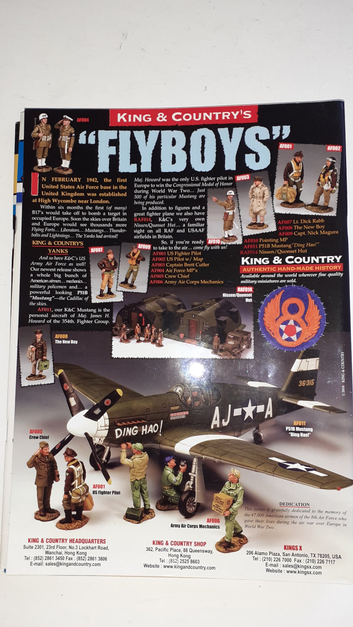 King and country Toy Soldier Magazine 3 Mags 2010 Mar Feb Jan 140 141 142 S7