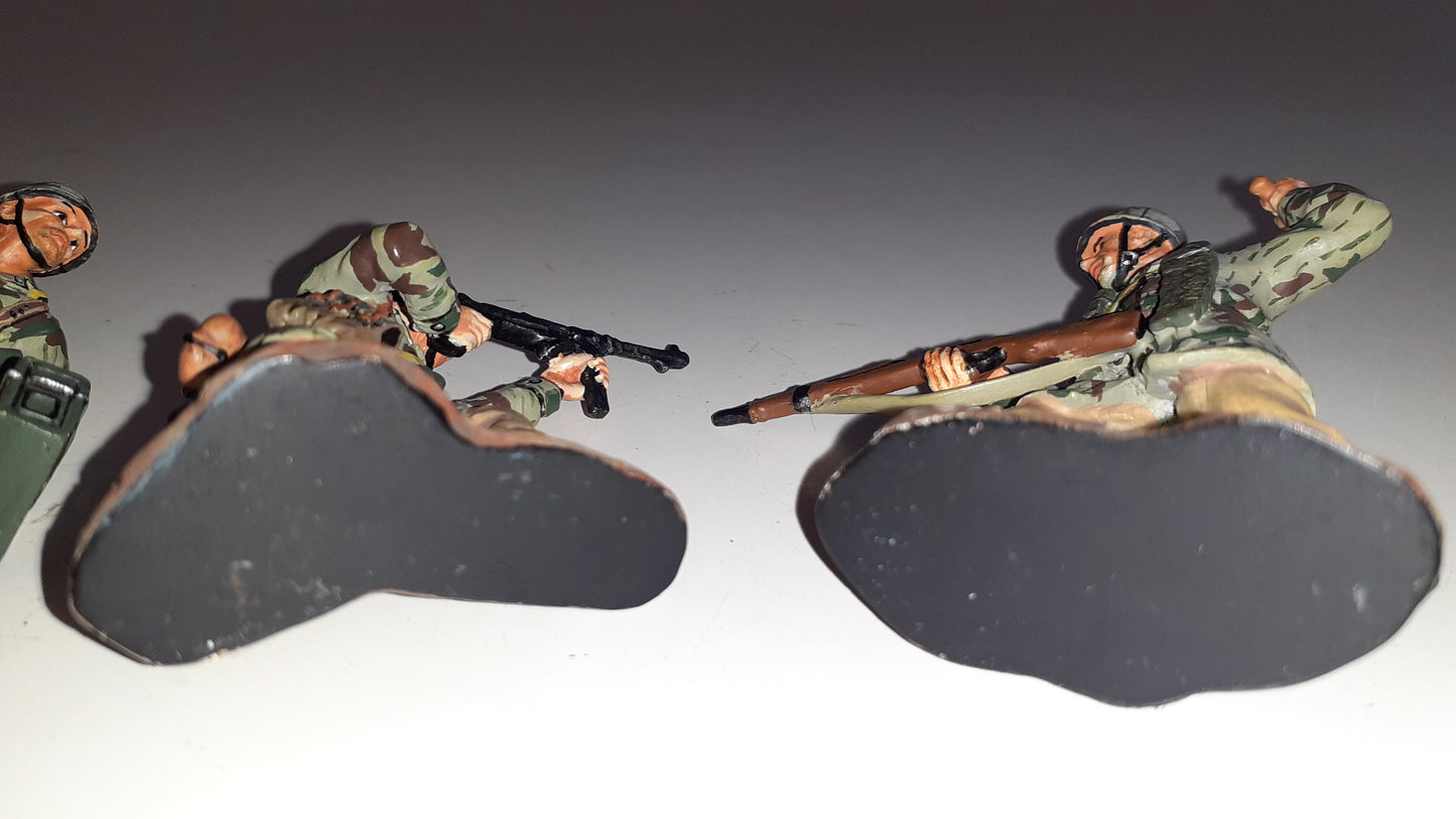 King and country Ww2 2001 Fj03 fj003 German Fallschirmjager Paras box 1:30 S2