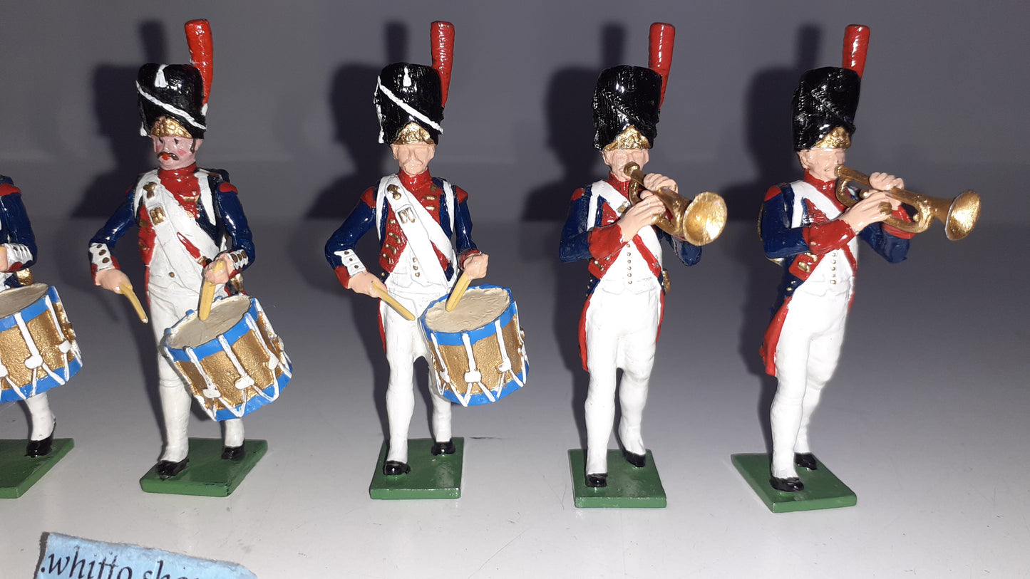 Tradition Of London Napoleonic French Band Britains Compatible 1:32 S720