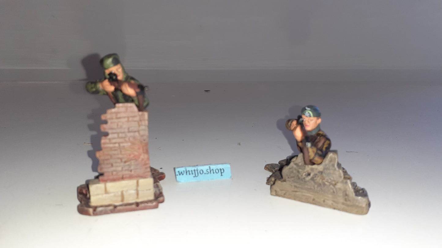 Britains 17392 deetail Ww2 Dueling Snipers German Russian 2001 1:32 s625