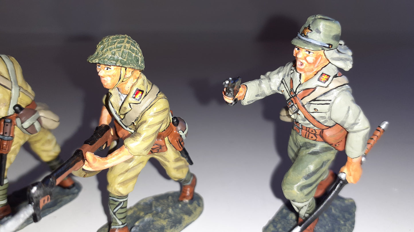 King and country 2001 ww2 iwo Jima Japanese Infantry box 1:30 iwj14 Iwj014 S572