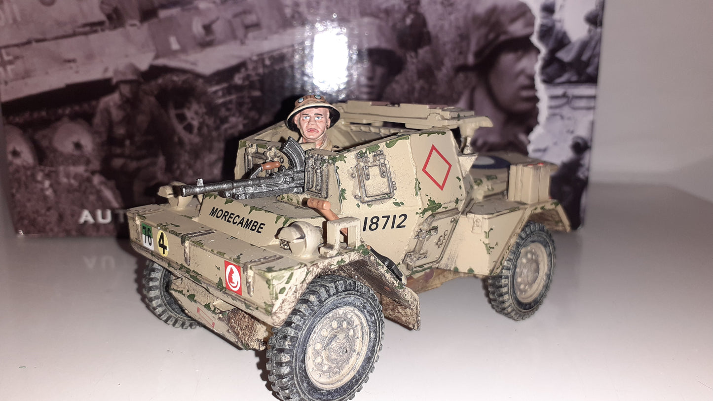 King and country ww2 Ea66 8th army Desert Dingo Daimler Tank boxed 2012 Wdb1