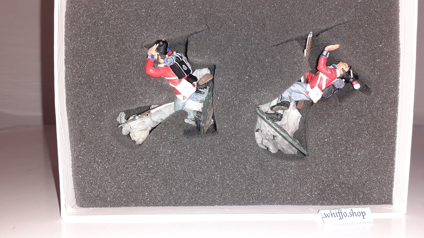 Britains 17299 2001 British Casualties Waterloo Napoleonic 1:32 metal boxd S8b for sale