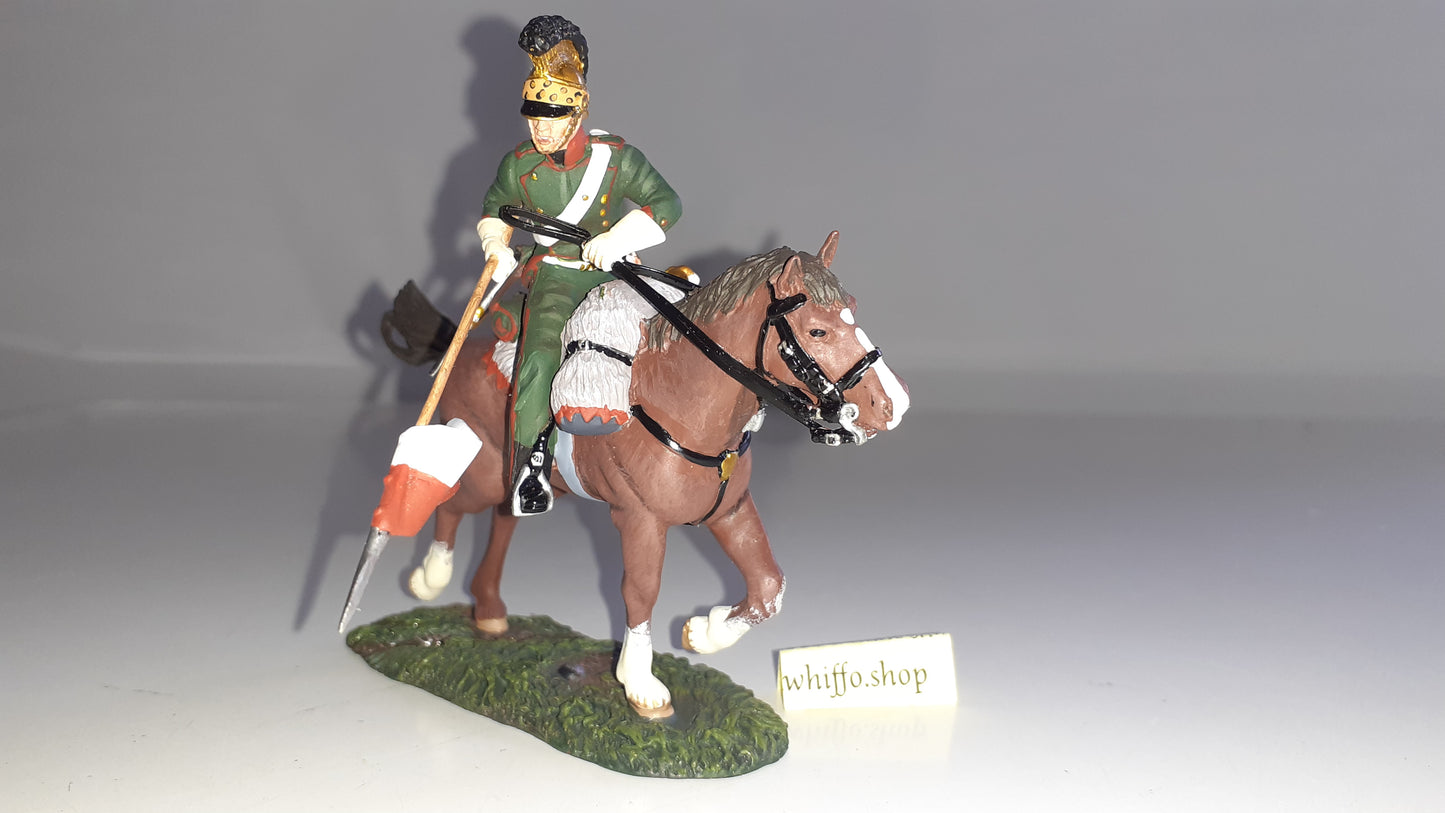 Britains 36025 Napoleonic french 4th lancers 600 Made waterloo 2009 1:32 S542