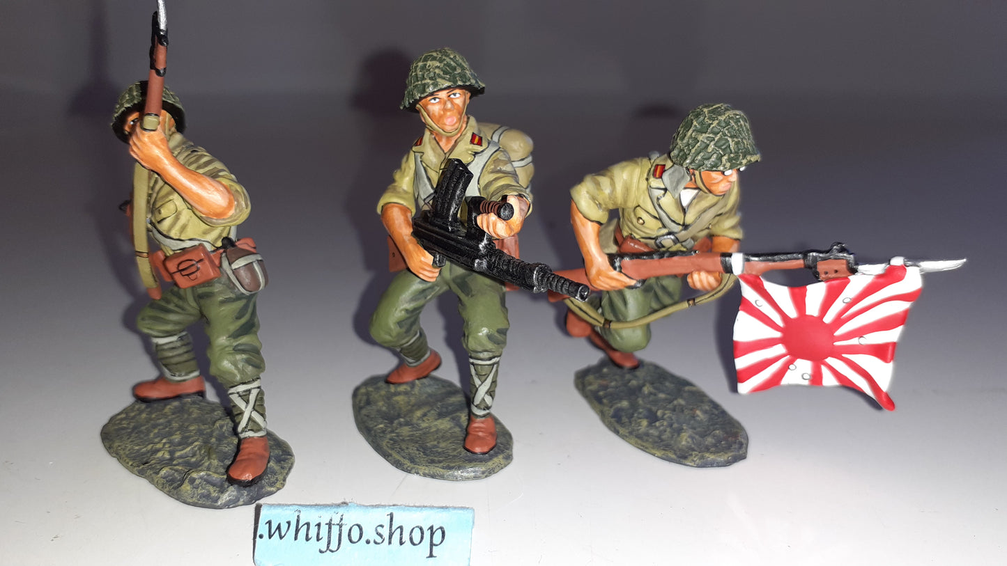 King and country 2001 ww2 iwo Jima Japanese Inf box 1:30 iwj15 Iwj015 S572