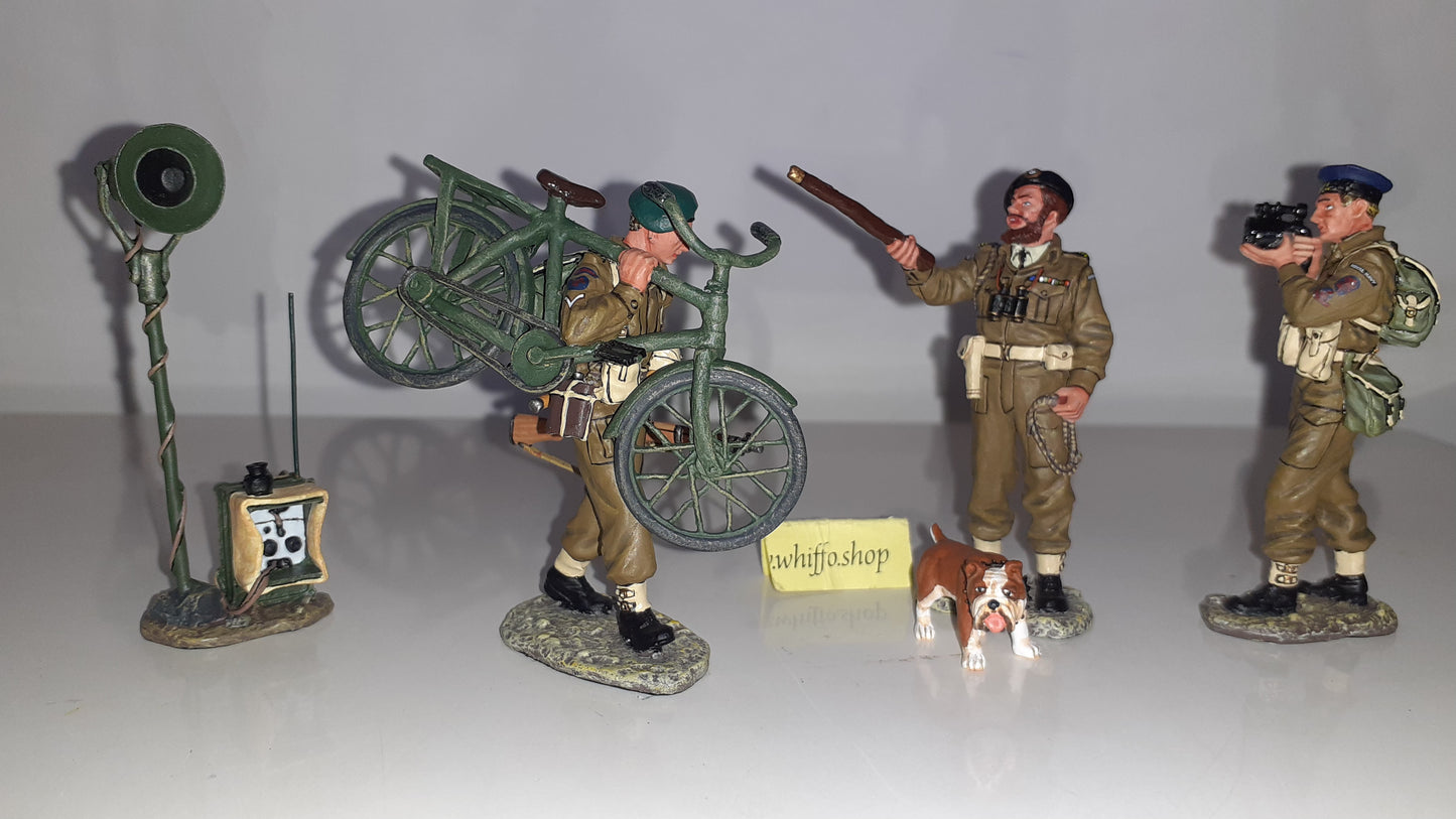 King and country ww2 Sword Beach Master D-day Bull Dog boxed 1:30 Dd54 wdb