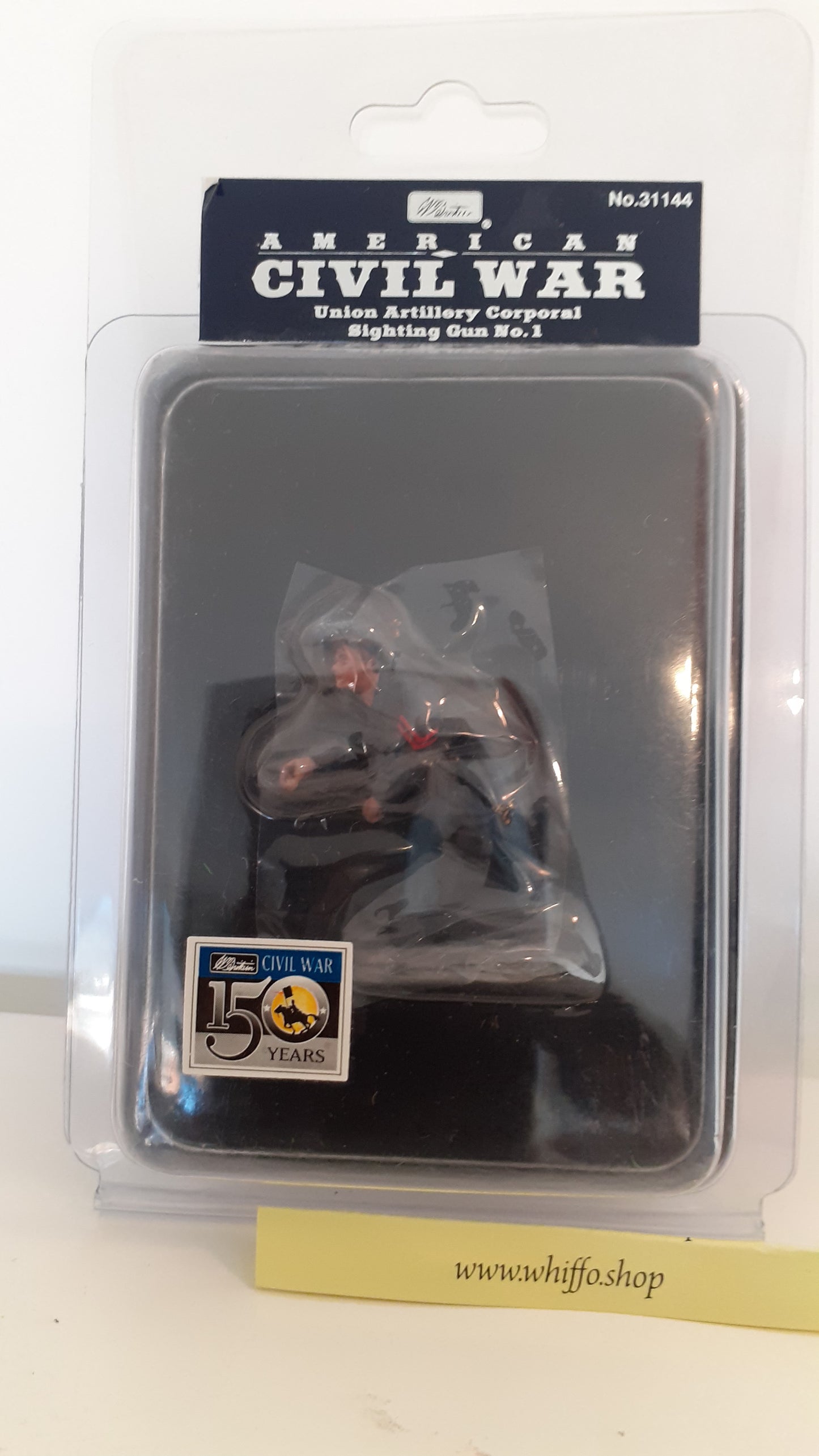 Britains 31144 Acw Union Artillery Corporal Aiming boxed 1:32 B5