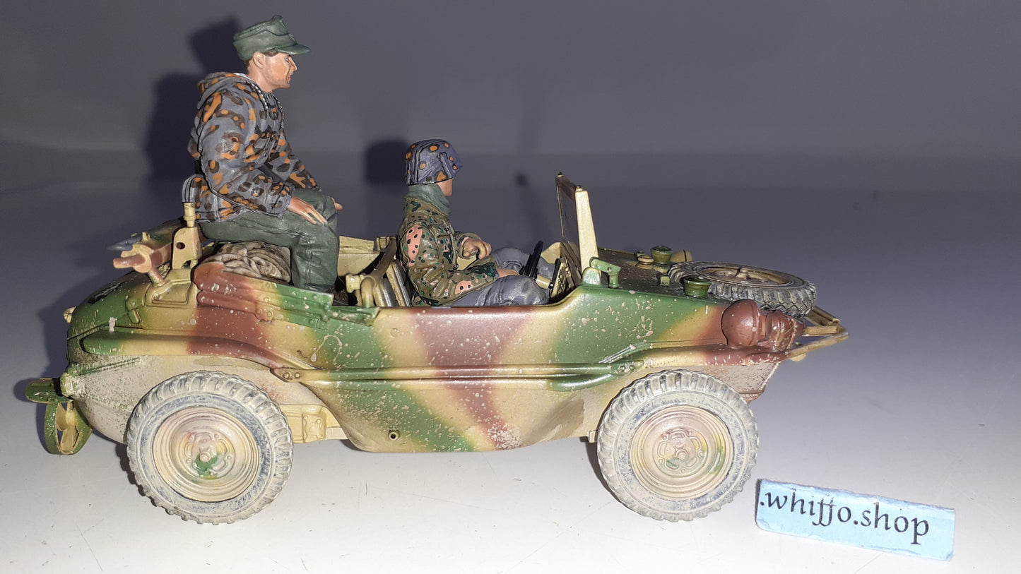 Britains 25051 Ww2 German Type 166 Schwimmwagen 12th S Division Crew S647