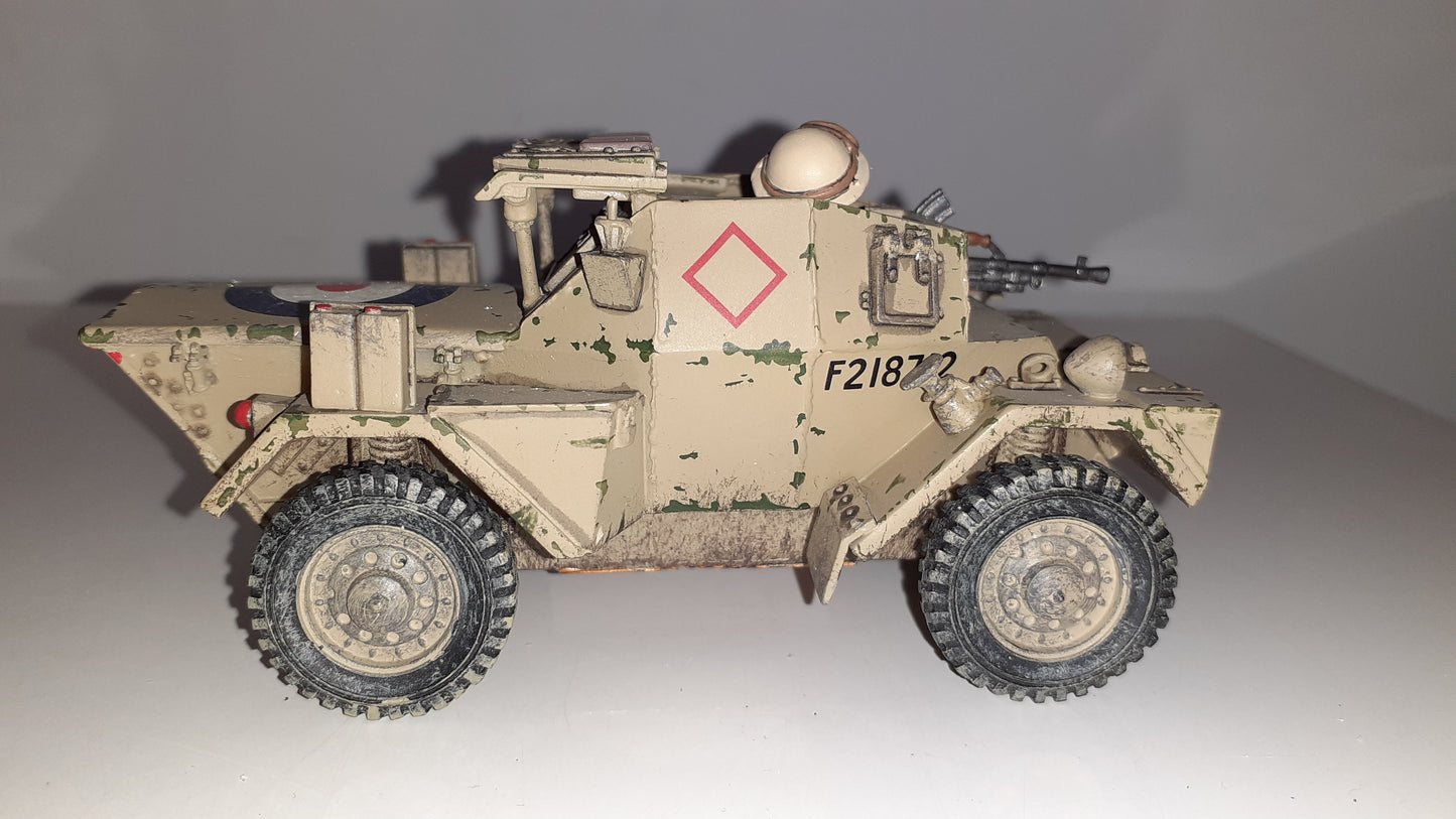 King and country ww2 Ea66 8th army Desert Dingo Daimler Tank boxed 2012 Wdb1