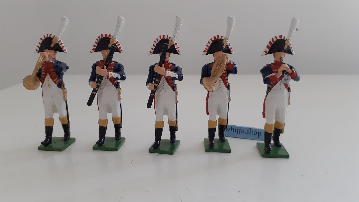 Tradition Of London Napoleonic French Band Britains Compatible x 1:32 S720