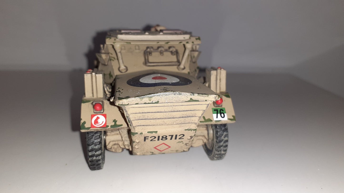 King and country ww2 Ea66 8th army Desert Dingo Daimler Tank boxed 2012 Wdb1