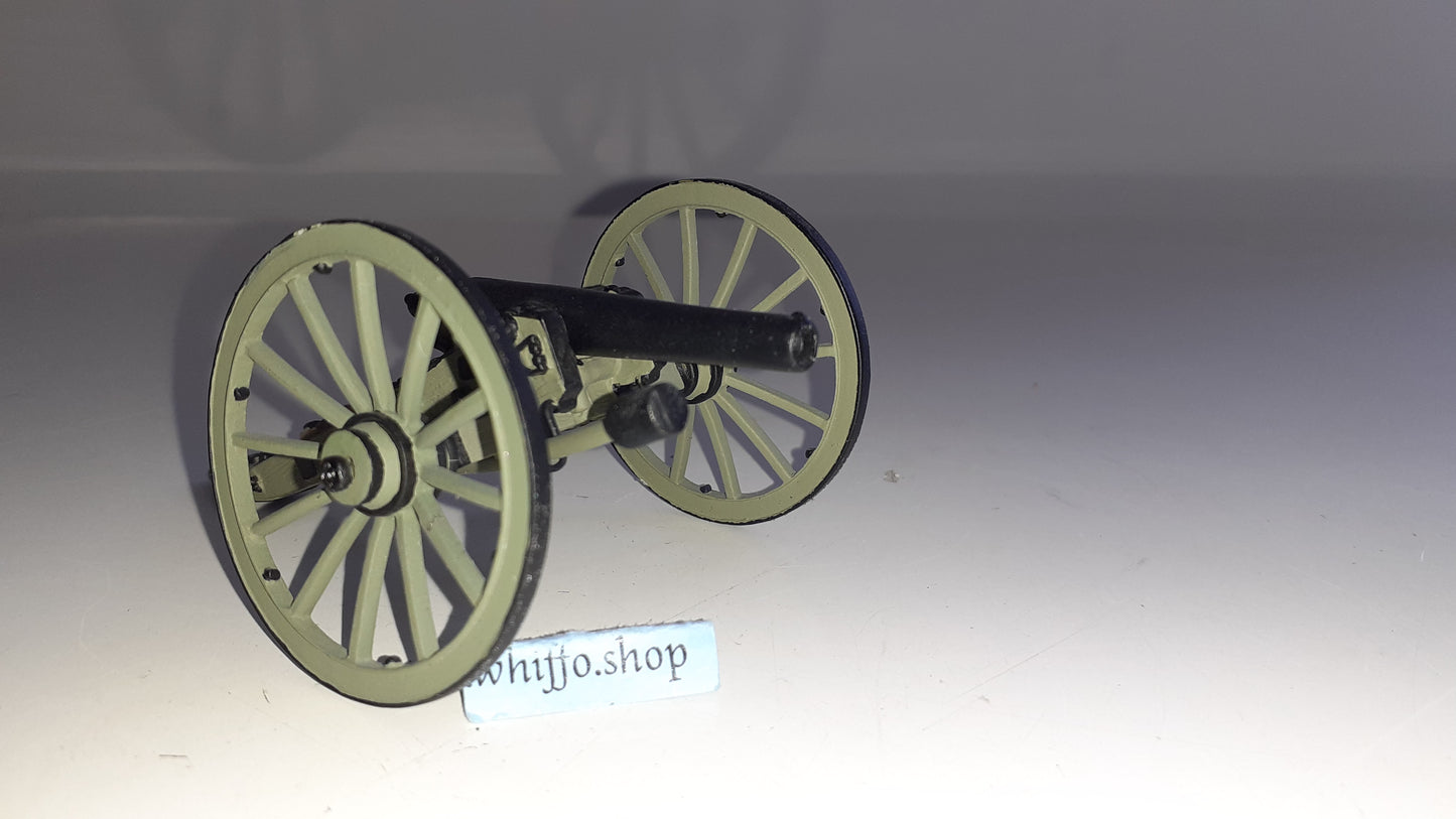 BRITAINS 17465 Acw Artillery Cannon 3" Ordnance Boxed 2002 Metal 1:32 S614