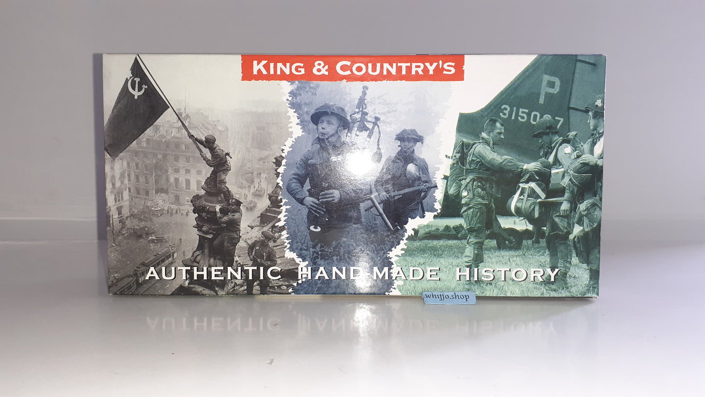 King and country ww2 German Attack Bulge 2009 boxd 1:30 Bbg24 S673