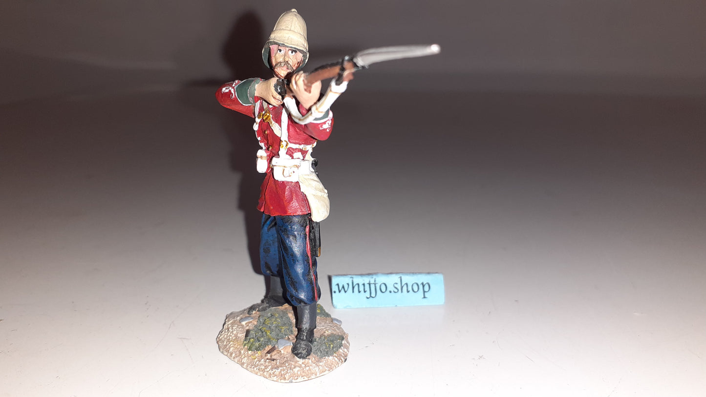 Britains 20095 Zulu wars British 24th Foot Firing 1:30 2011 boxed B1426