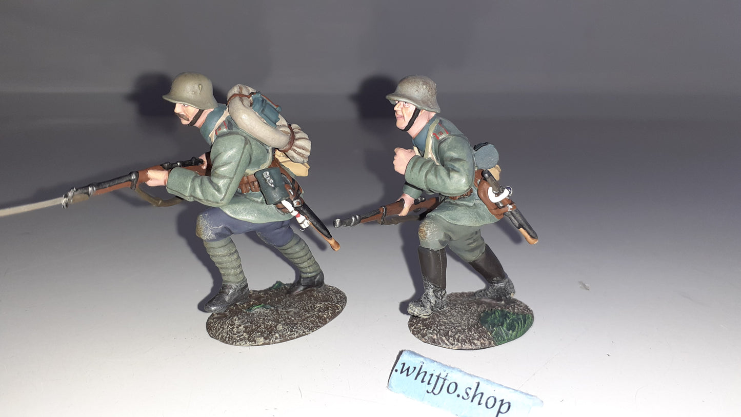 Britains ww1 23097 2015 German Infantry Assault Team 1916 metal boxd S520