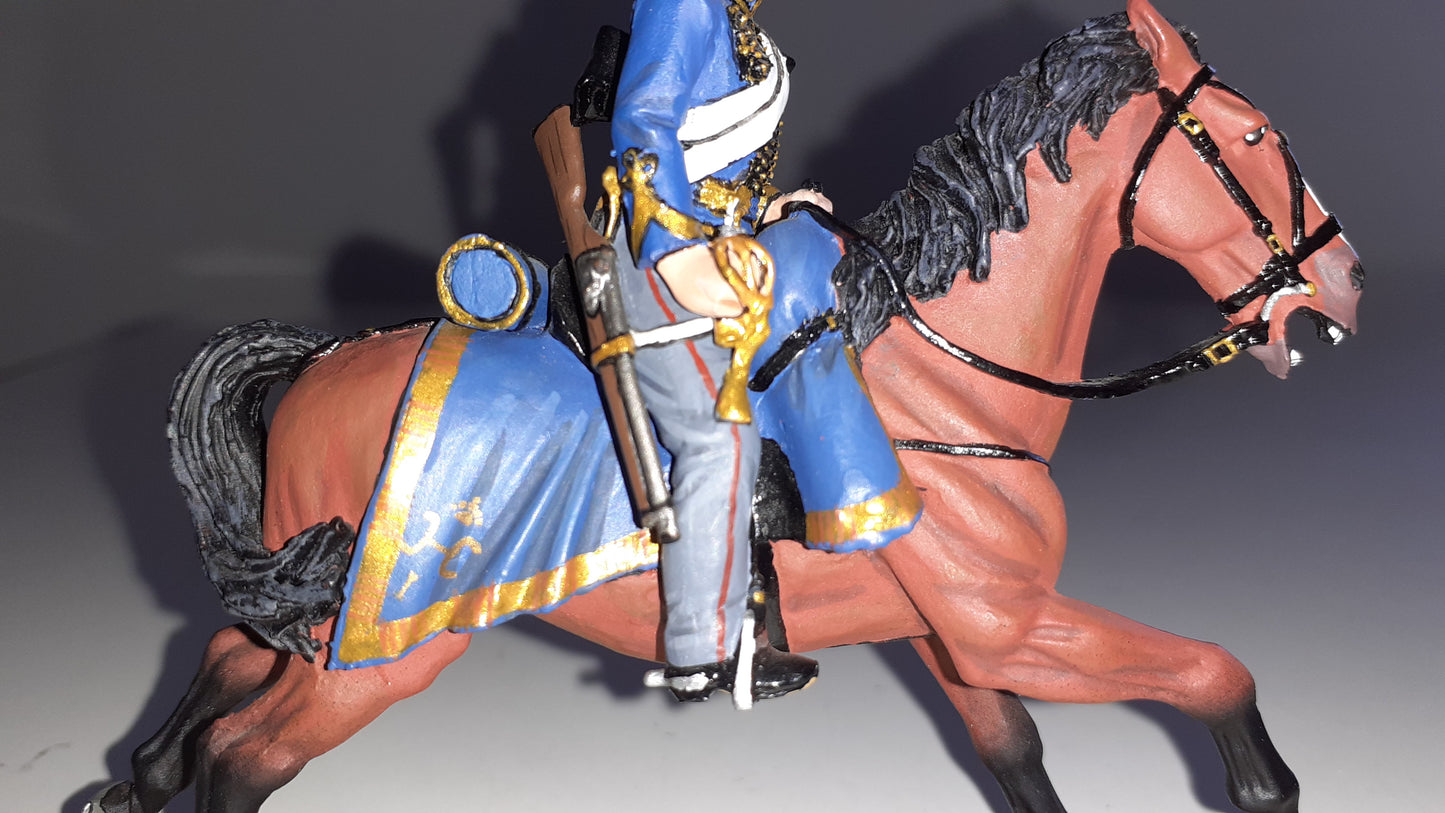 King and country Crw20 Crimean War Russian Hussar Broken Sword 2007 boxd S8