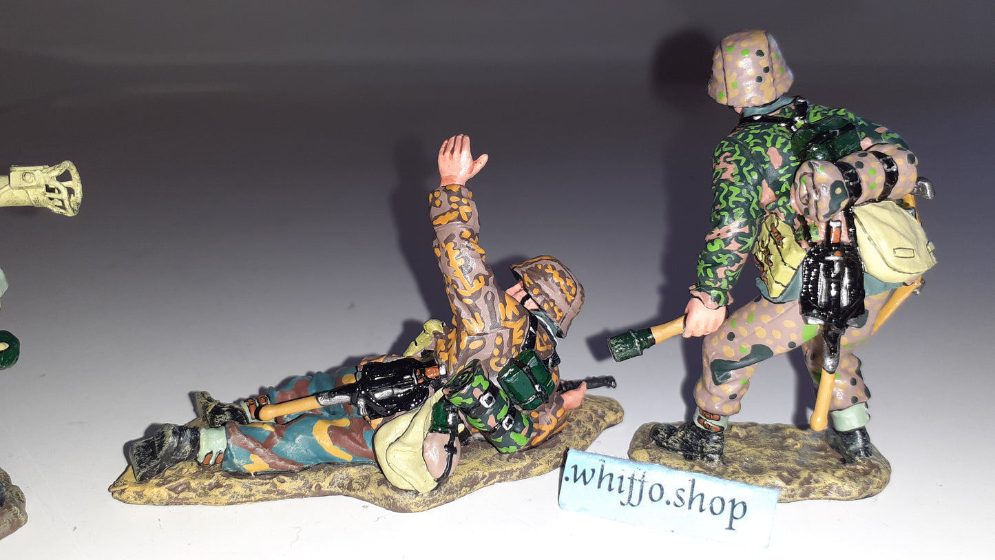 king and country wss60 ww2 German 1944 Tank Ambush 2003 1:30 metal Wdb97