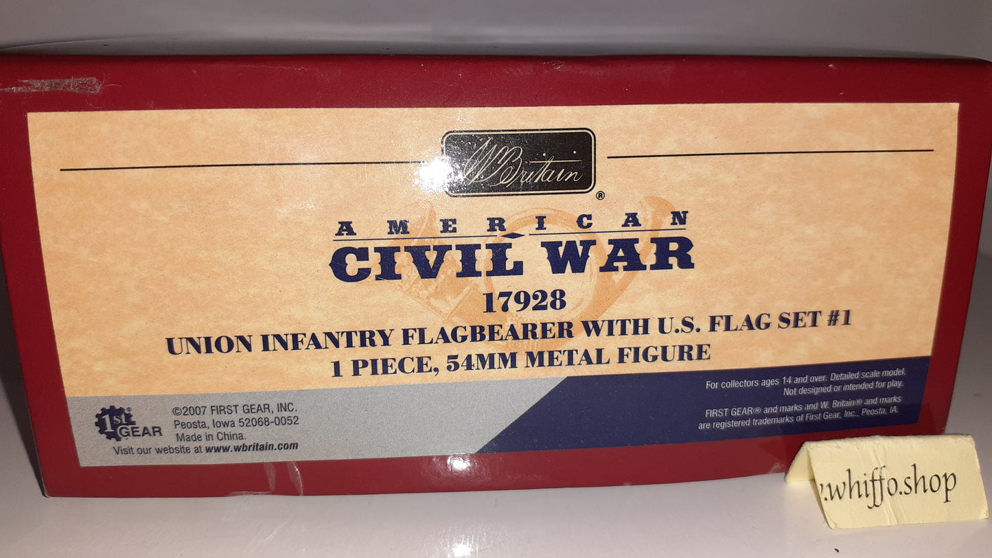 Britains Acw 17928 Union Flag Standard Bearers 2007 1:32 Boxed S5
