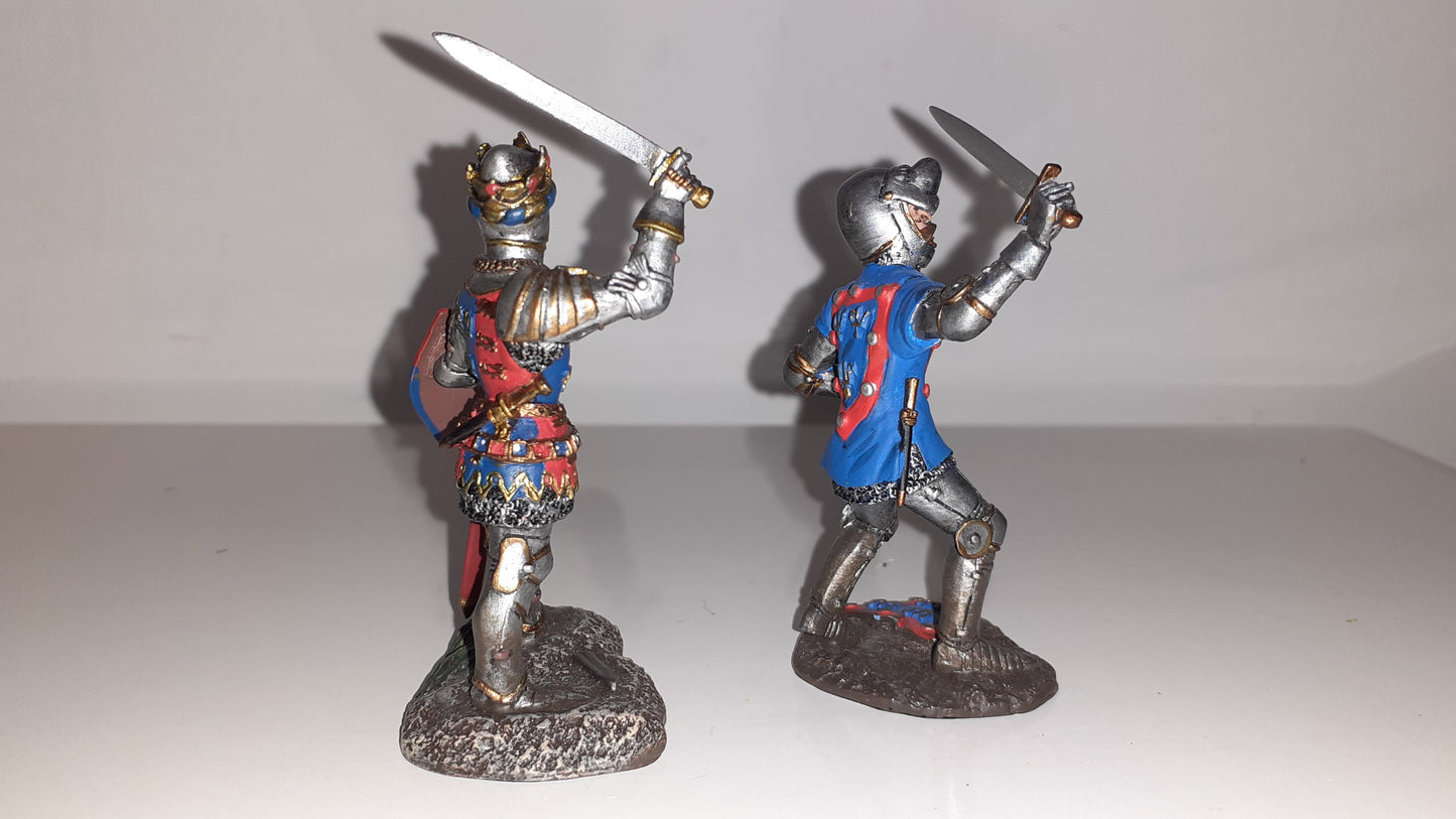 BRITAINS 17809 Knights Of Agincourt Henry V Duke Alencon 2006 1:32 Wdb1