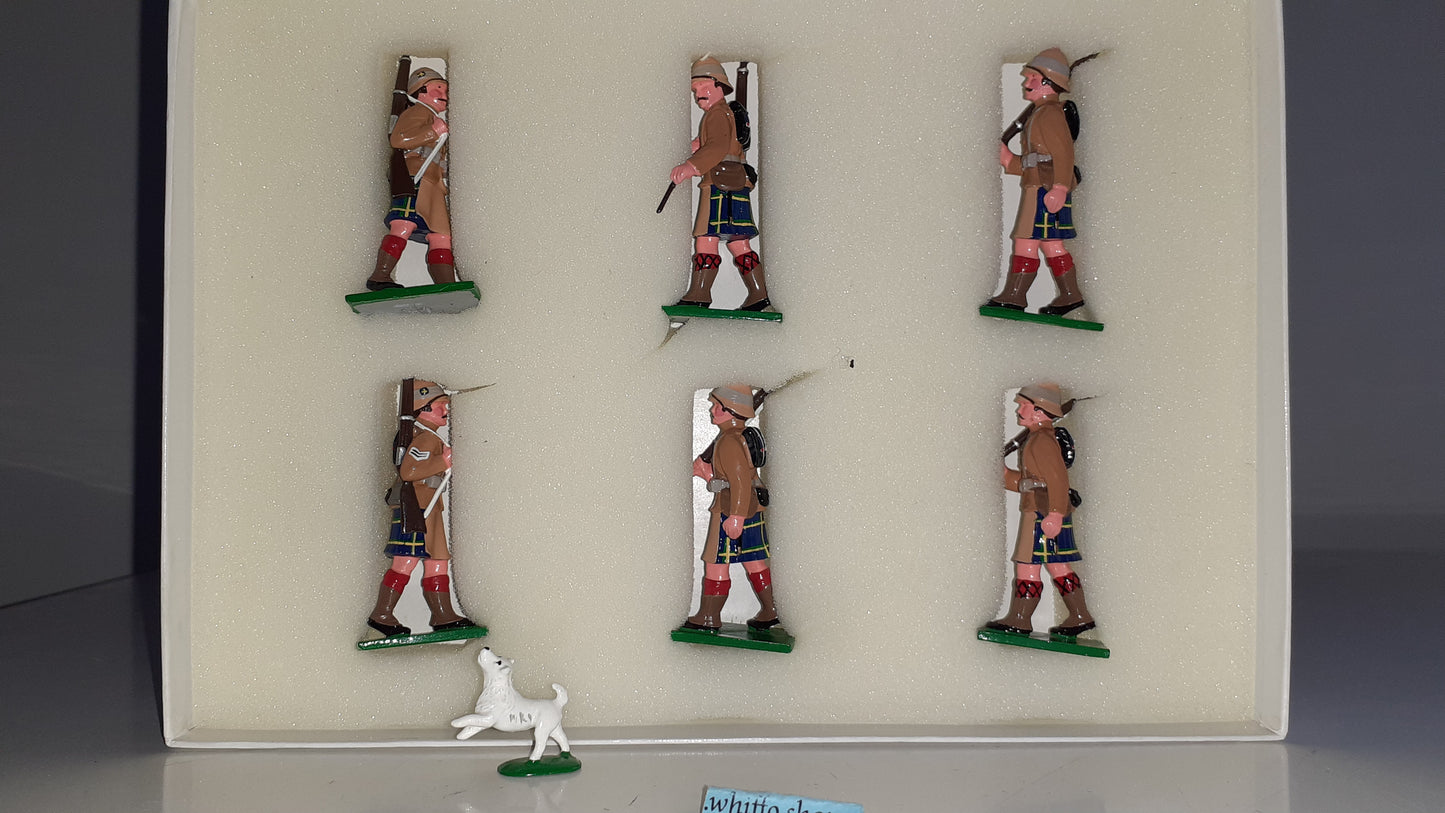 trophy miniatures 1991 Sas2 Gordon Highlanders Boer Sudan Egypt Nwf 1:32 box S2