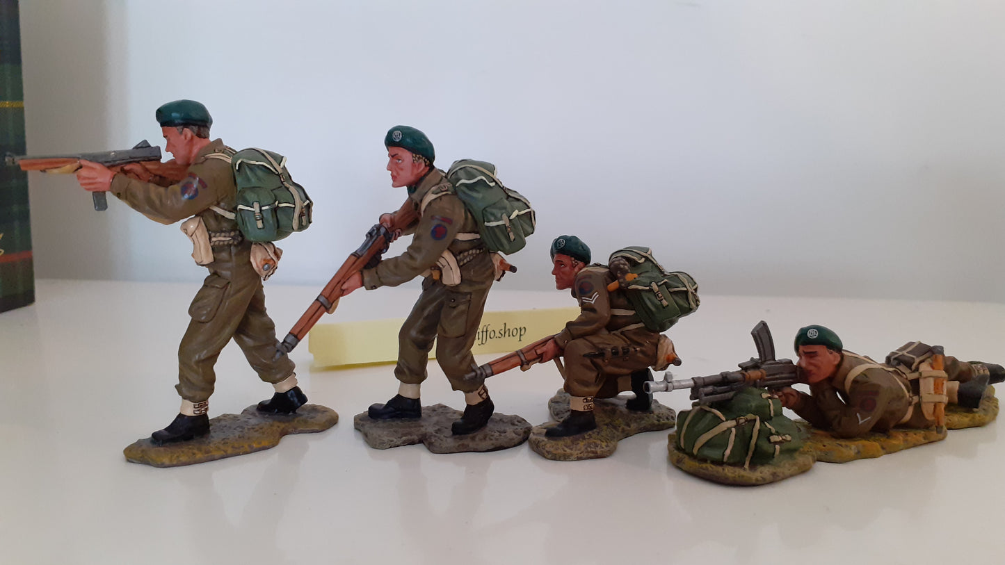 King and country ww2 Marines Commandos D-day box 1:30 Dd053 Dd53 Wdb
