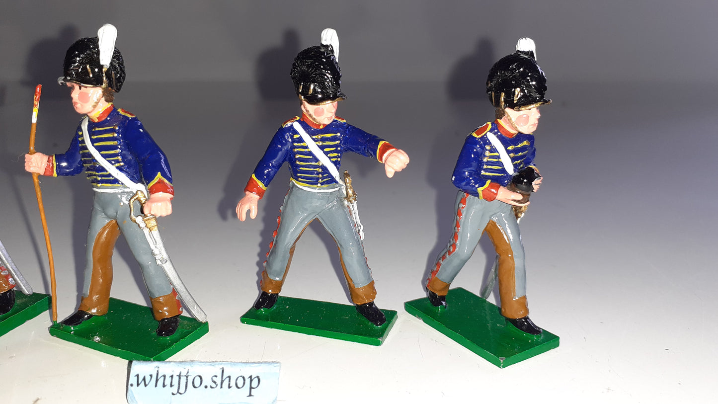trophy miniatures 1991 Napoleonic Rha Rotal Horse Artillery Eq7 Eq59 1:32 s896