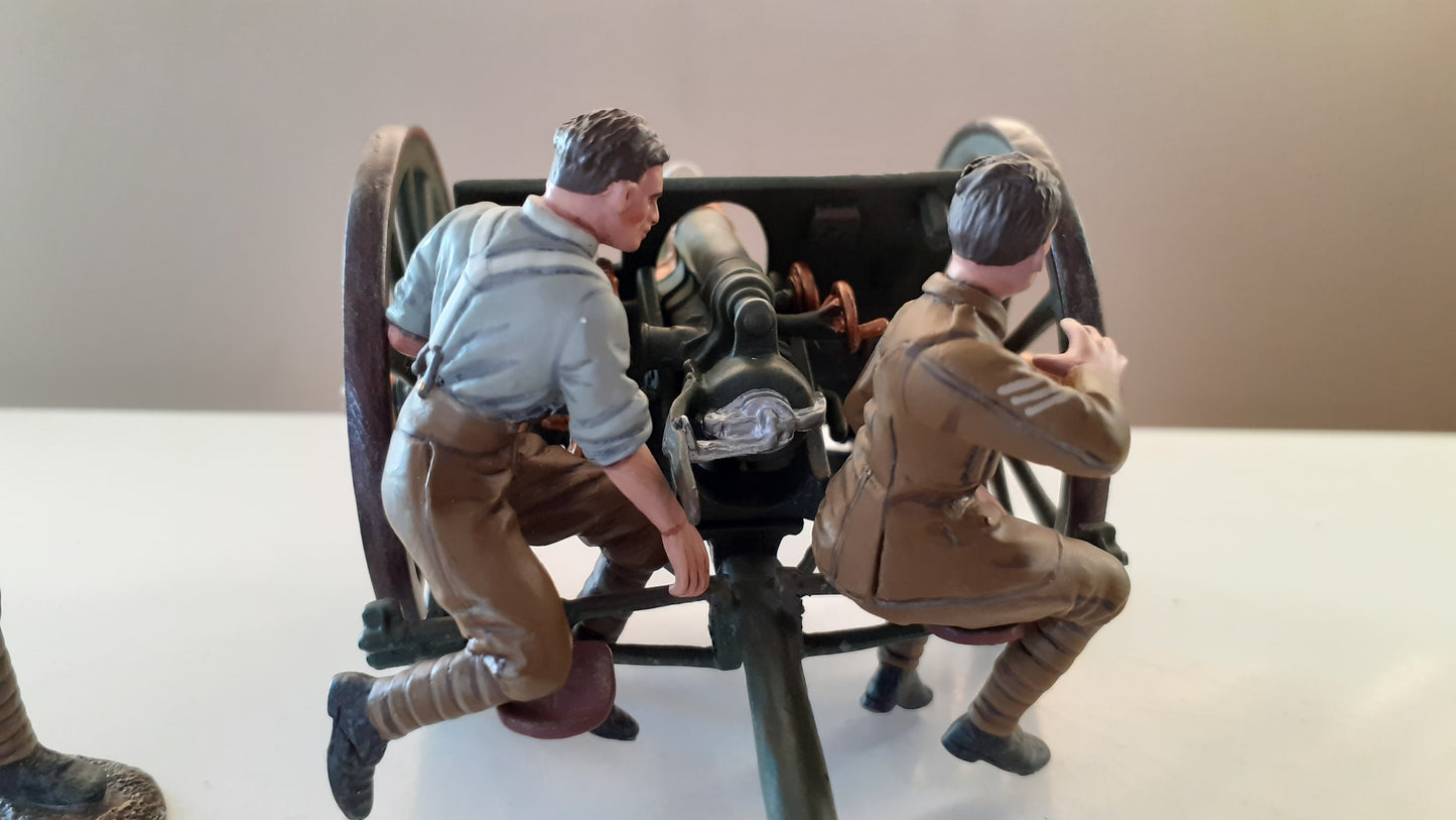 Britains 23078 2005 ww1 British 13pd Field Gun Artillery boxed 1:32 S4