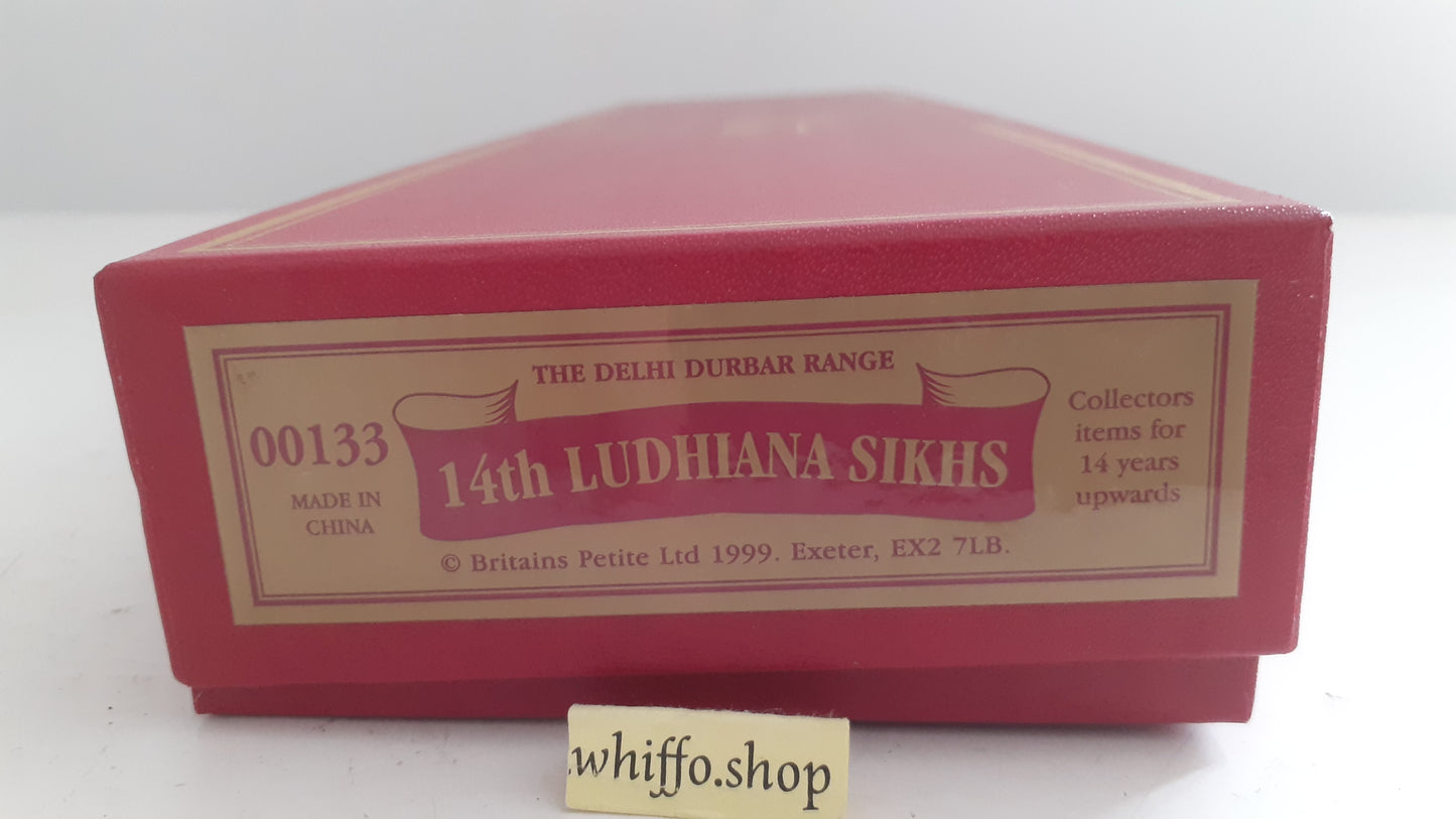 Britains 00133 14th ludhiana sikhs delhi durbar 1999 1:32 metal S731