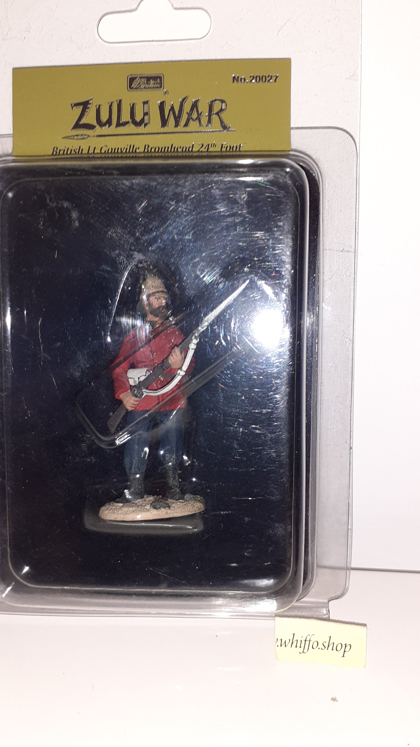 Britains 20027 24th Foot Lt Bromhead boxed 2010 1:32 B10