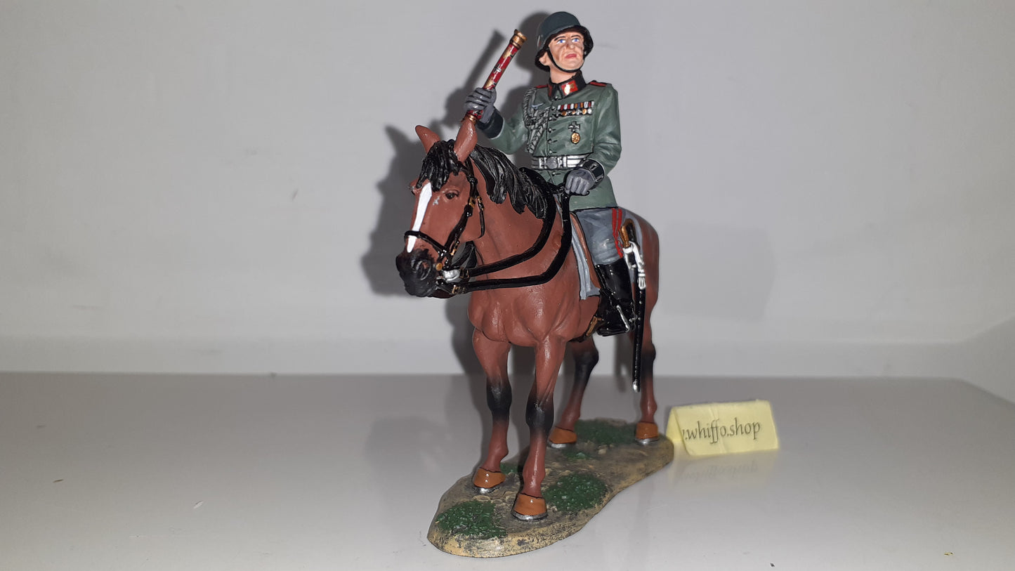 King and country Fob54 German Ww2 Marshal Von Manstein Mounted boxed 1:30 S6