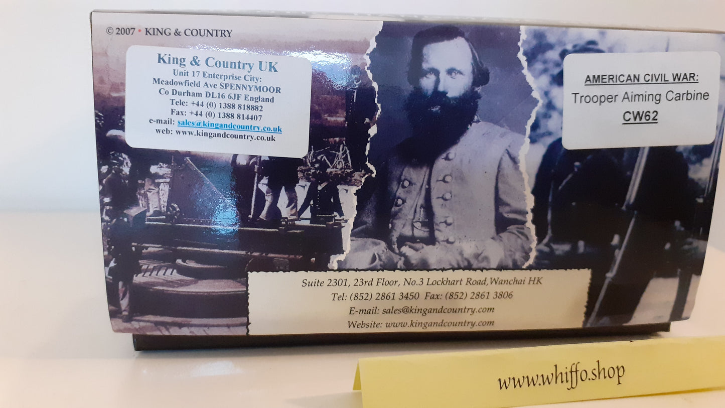 king and country Cw62 Cw062 Acw Union Cavalry Carbine 1:30 metal boxed s8