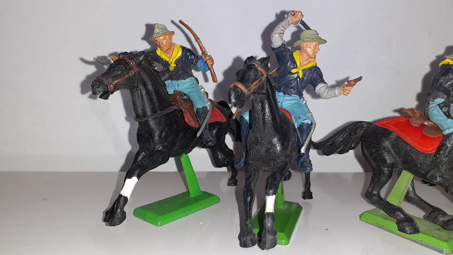 Britains Deetail Mounted 7th Cavalry 1:32 1970s boxed B1 a