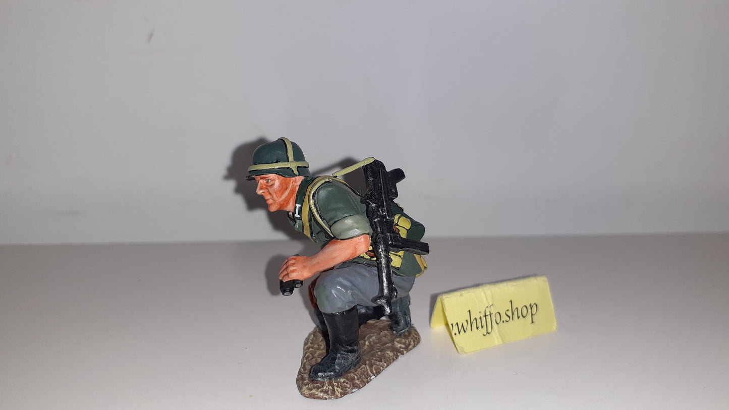 King and country ww2 German Infantry Gun Crew Deutsch 2002 no box Ws42 Wss42 w12 b