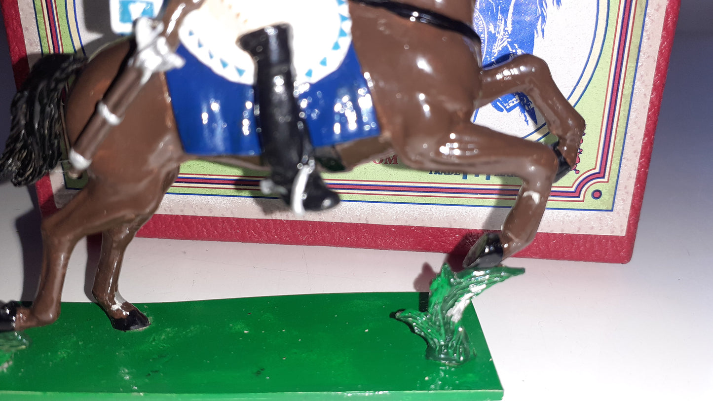 trophy miniatures 1991 Napoleonic War French Cavalry Trooper Wa11c 1:32 s842