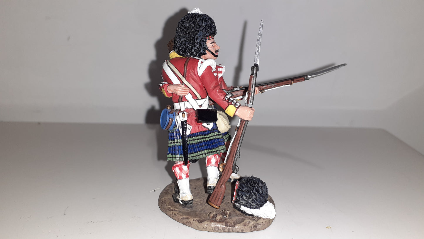 King and country crimean war crw021 93rd Highlanders Helping A Friend Boxed s4