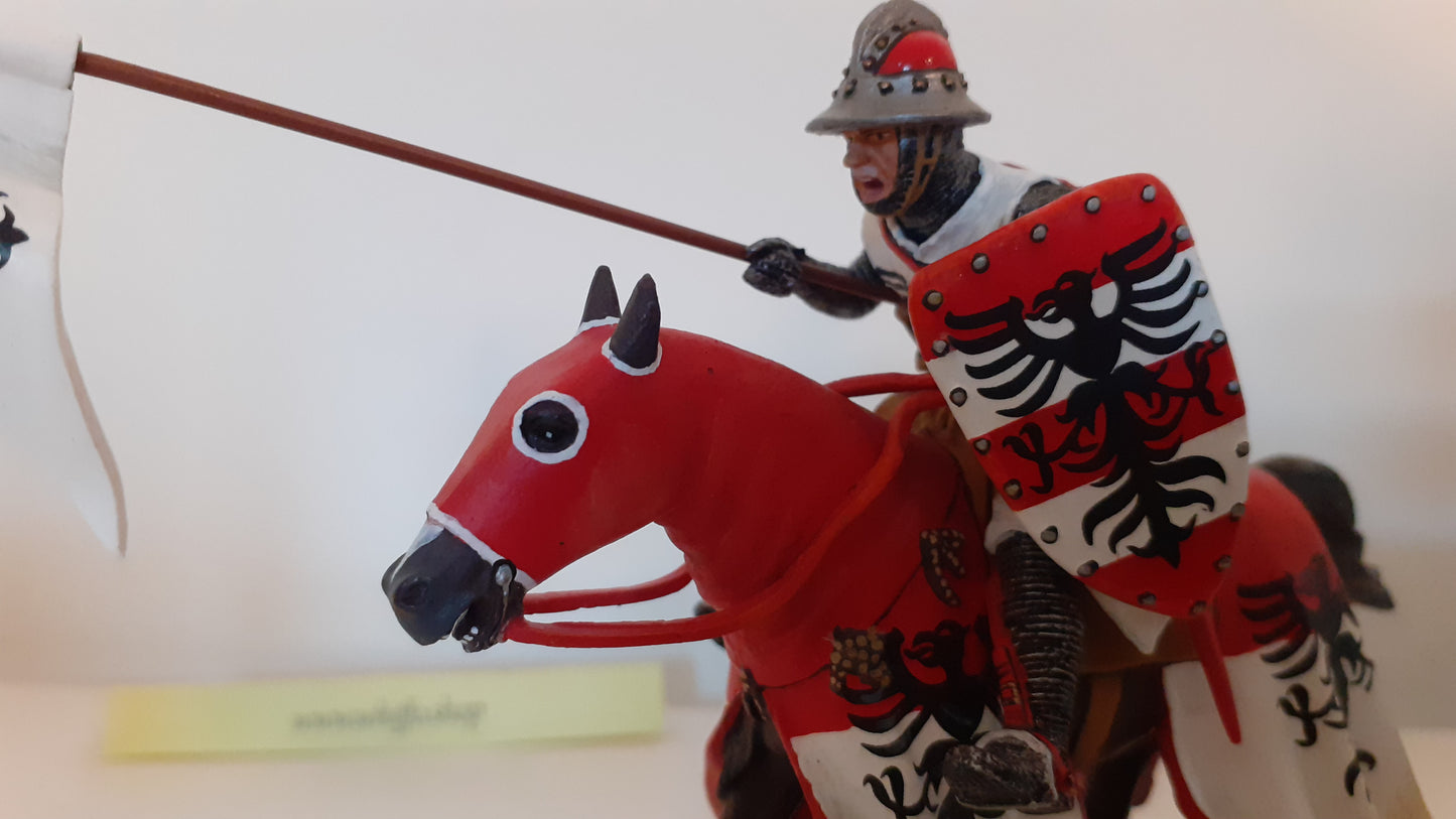 king and country Crusaders Knight Of Saxony mk107 1:30 metal boxed