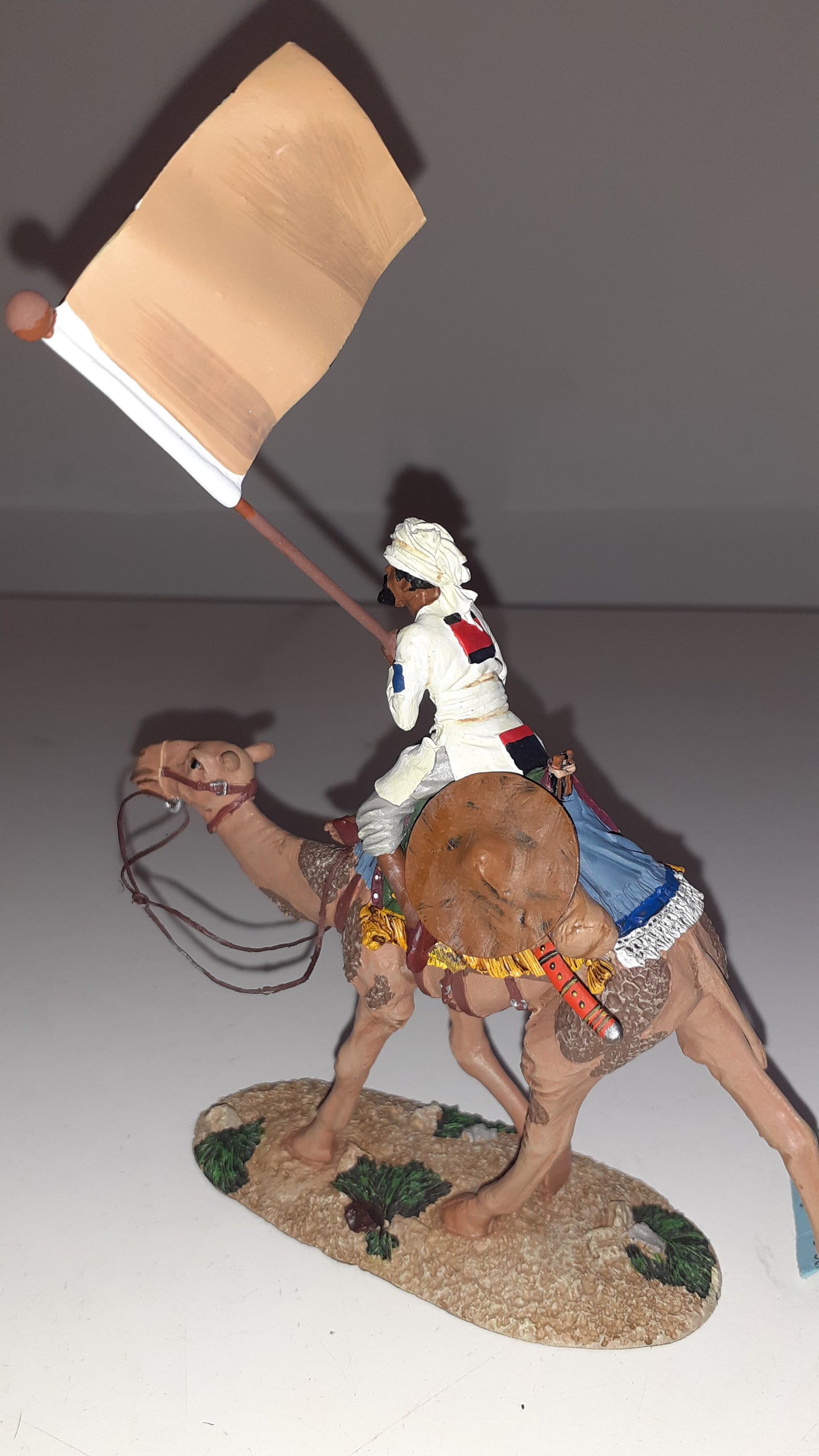 Britains 27031 War Along Nile Mahdist Camel Flag Only 400 Made 2011 1:32 S734