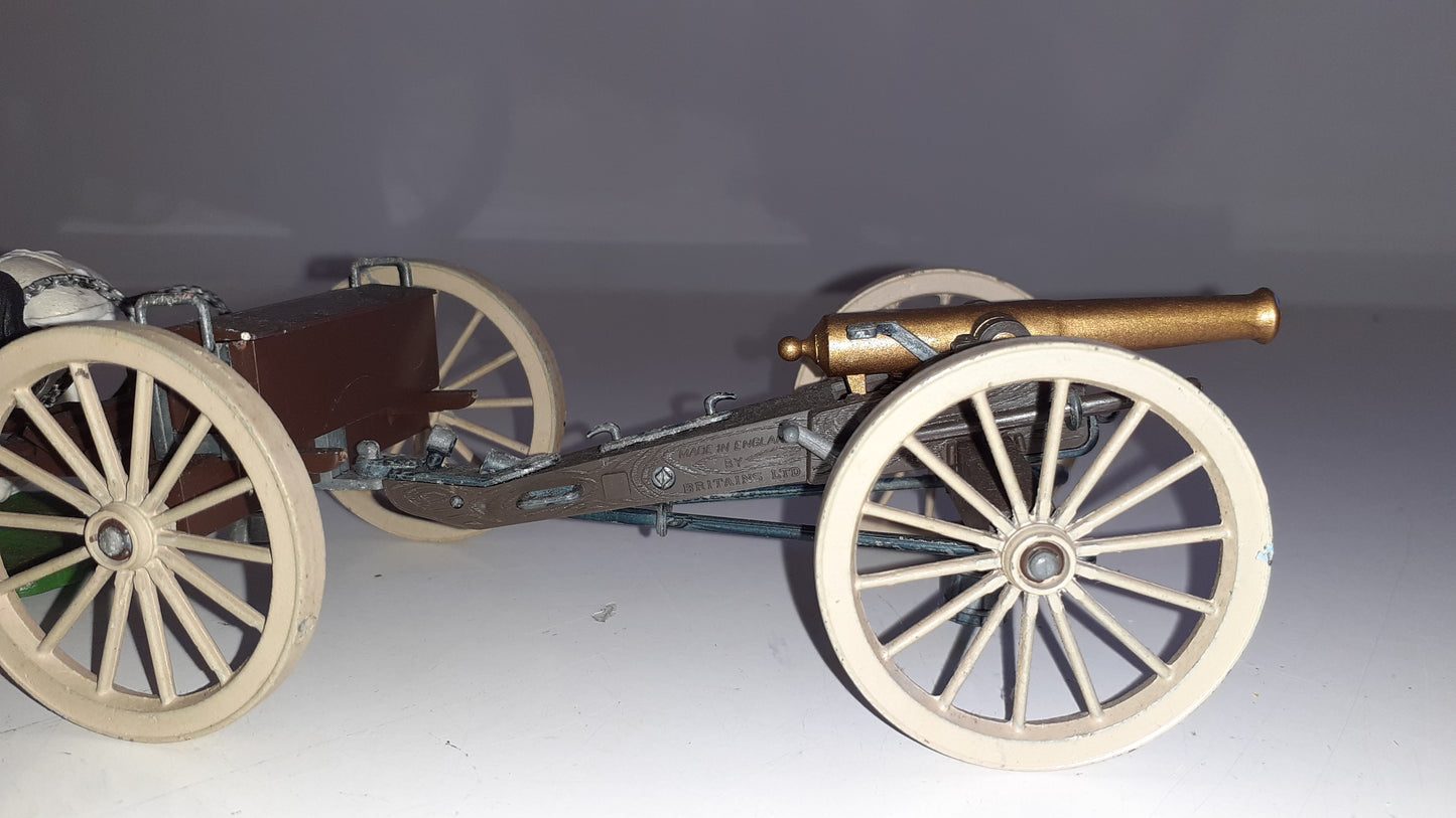 Britains deetail Swoppet Acw Gun Limber 1:32 Dc10