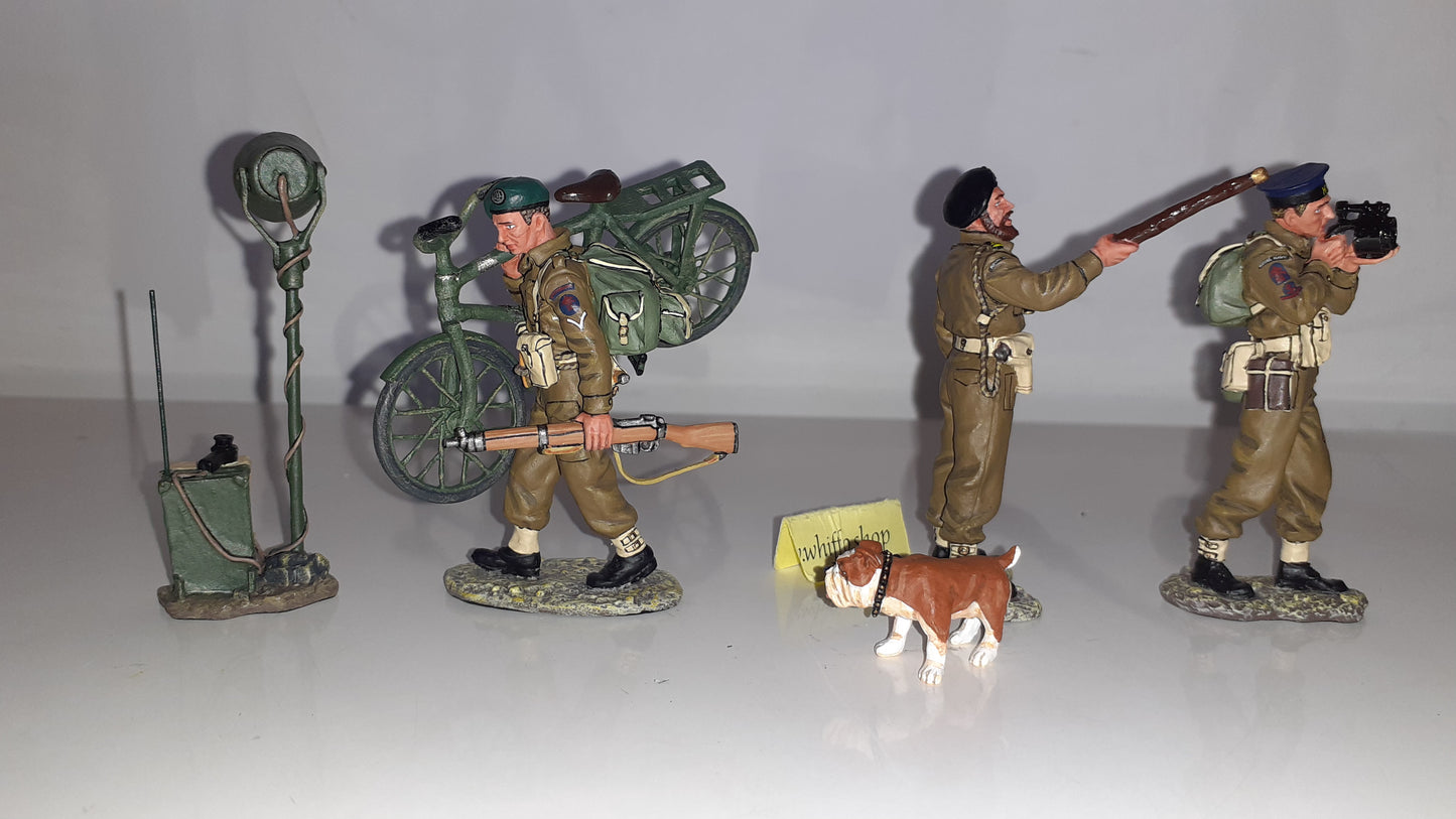 King and country ww2 Sword Beach Master D-day Bull Dog boxed 1:30 Dd54 wdb