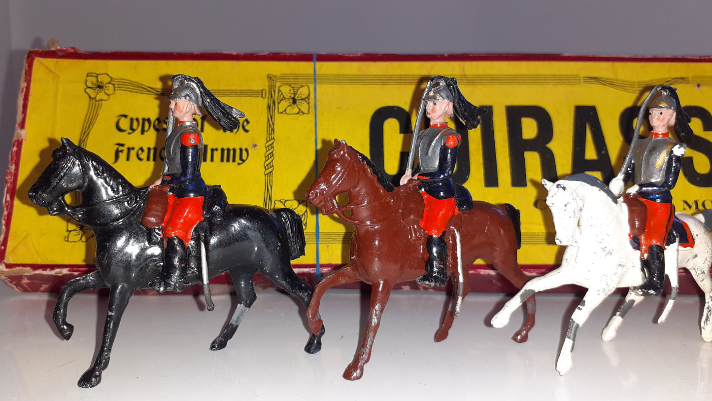 Britains Set 138 French Cuirassiers boxed S7