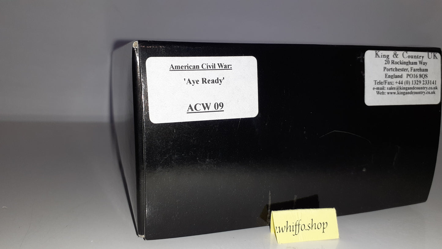 king and country Acw Confederate union Ready Acw09 1:30 metal boxed Wdb