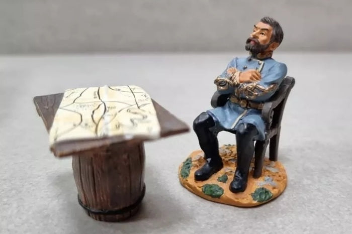 Britains 17464 2003 acw Confederate Crisis At Chickamauga Bragg Polk boxed S7