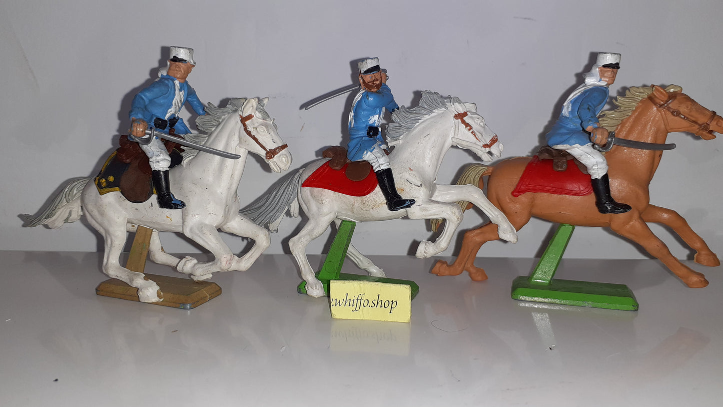 Britains A deetail French foreign legion ffl 1970s Made England Set of 3 1:32 B2