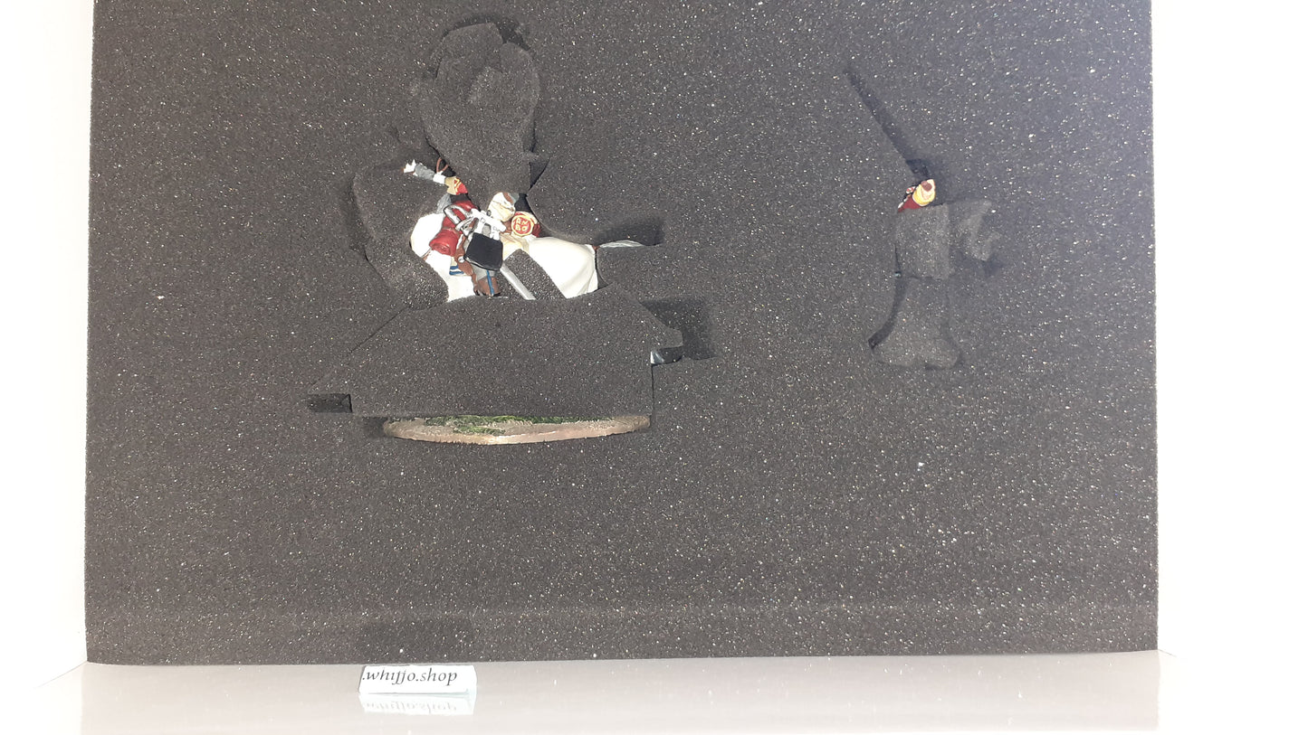 Britains 36061 Napoleonic Scots Grey Gordon Highlander waterloo 2009 1:32 S754