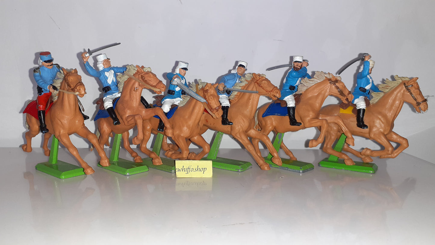 Britains deetail French foreign legion ffl 1970s Made England All 6 Set 1:32 B2