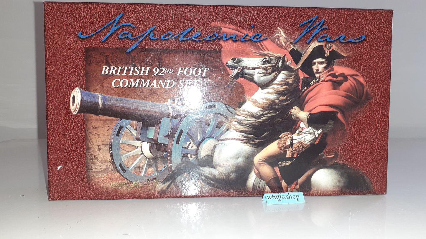 Britains 17364 2001 British 92nd Foot Waterloo Napoleonic 1:32 metal boxed S8b for sale