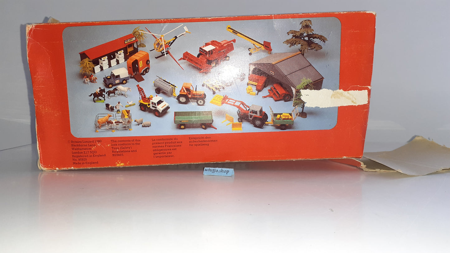 Britains 9788 1980 Deetail German Ww2 Kubelwagen And Gun 1:32 boxed S550