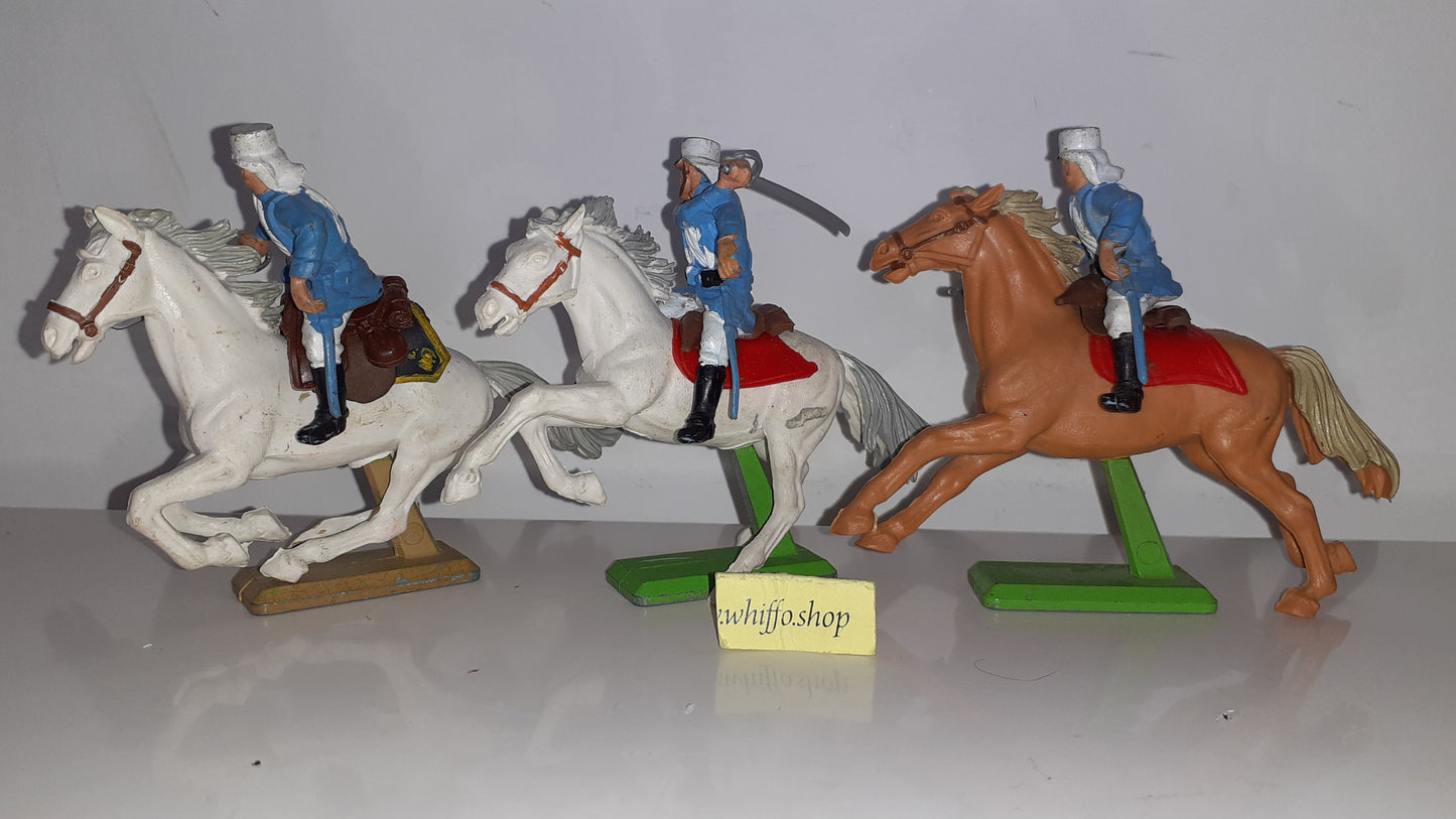 Britains A deetail French foreign legion ffl 1970s Made England Set of 3 1:32 B2