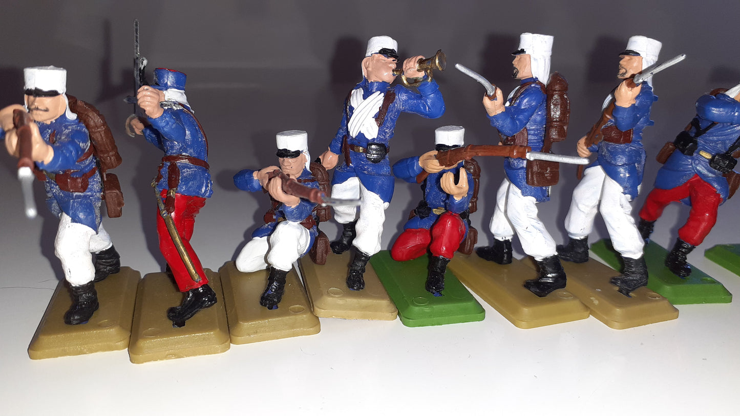 Britains dsg deetail French foreign legion ffl arabs foot 1:32 b116